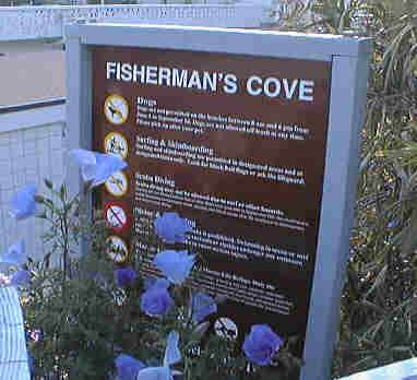 Fisherman's Cove in Laguna Beach