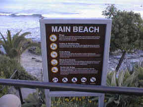 Main Beach in Laguna Beach