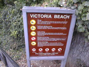 Victoria Street Beach in Laguna Beach